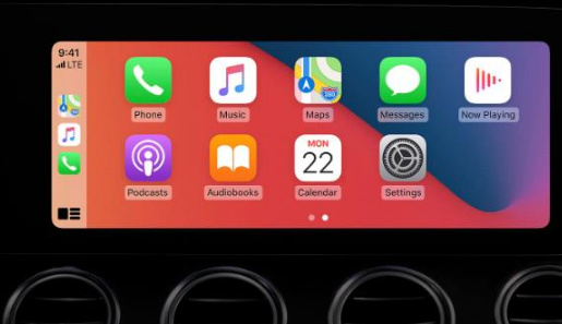 灵石apple维修网点分享如何将iPhone连接到CarPlay 