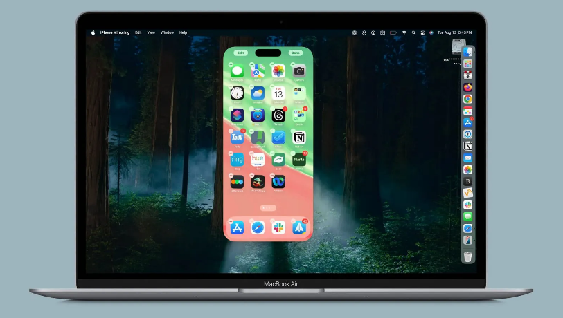 灵石苹果手机维修分享苹果 macOS 15 Sequoia 和 iOS 18 的 iPhone 投屏功能升级 